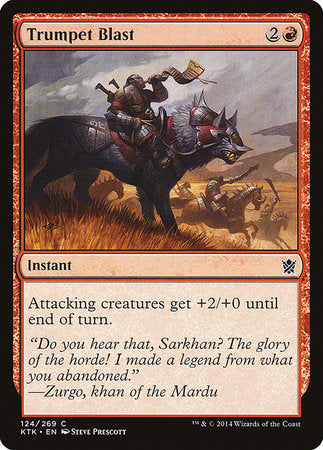 Trumpet Blast [Khans of Tarkir] | Tabernacle Games