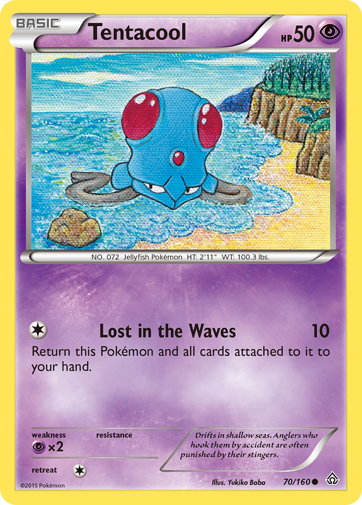 Tentacool (70/160) [XY: Primal Clash] | Tabernacle Games