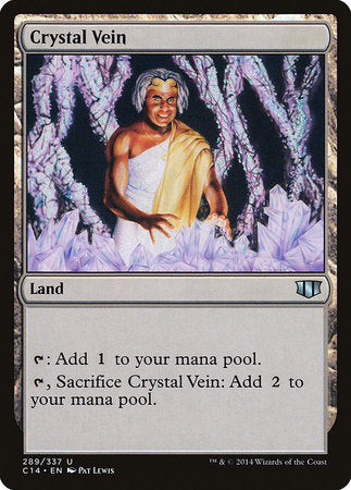Crystal Vein [Commander 2014] | Tabernacle Games