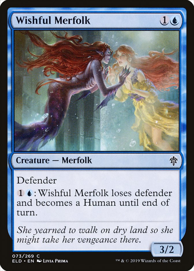 Wishful Merfolk [Throne of Eldraine] | Tabernacle Games