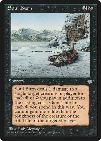 Soul Burn [Ice Age] | Tabernacle Games