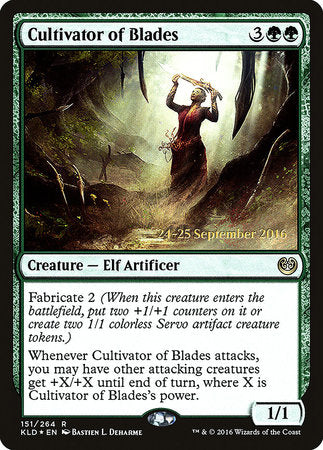 Cultivator of Blades [Kaladesh Promos] | Tabernacle Games