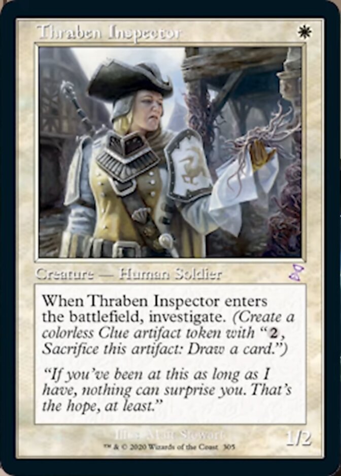 Thraben Inspector (Timeshifted) [Time Spiral Remastered] | Tabernacle Games