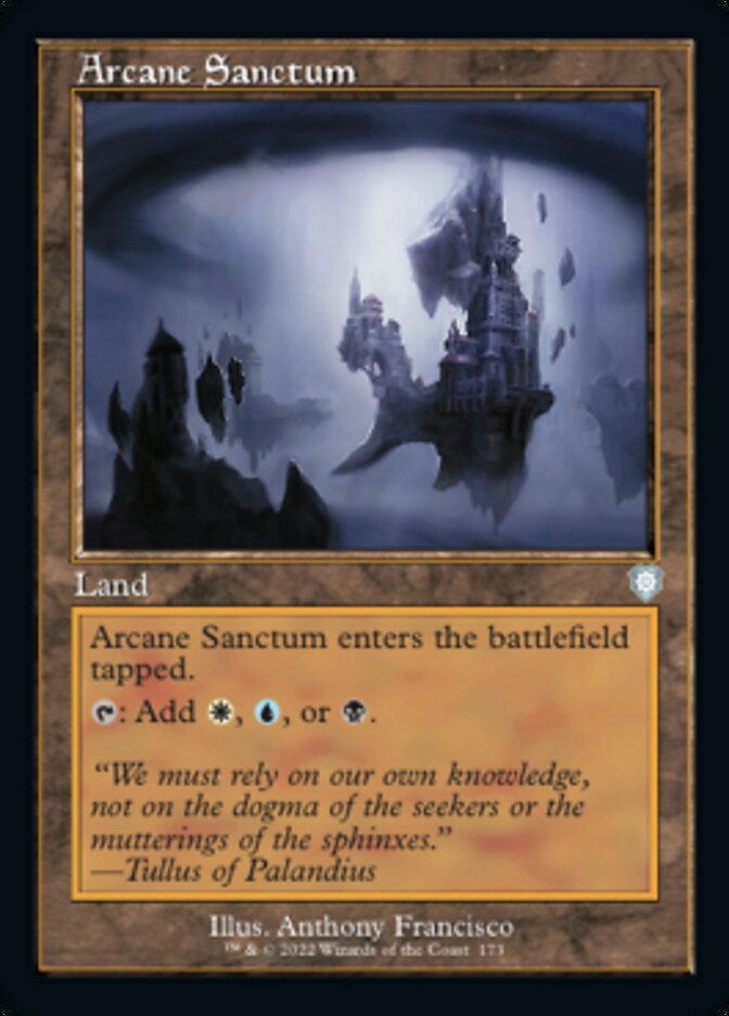 Arcane Sanctum (Retro) [The Brothers' War Commander] | Tabernacle Games