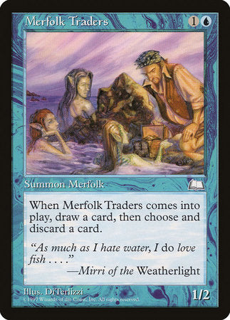 Merfolk Traders [Weatherlight] | Tabernacle Games