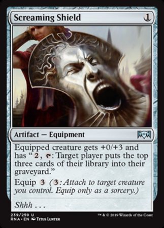 Screaming Shield [Ravnica Allegiance] | Tabernacle Games