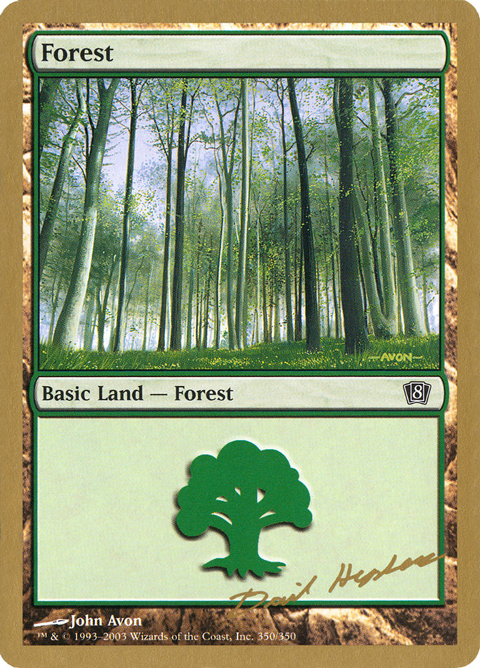 Forest (dh350) (Dave Humpherys) [World Championship Decks 2003] | Tabernacle Games