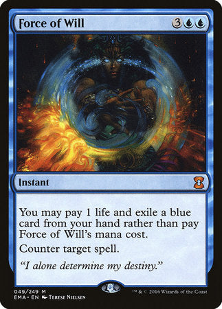 Force of Will [Eternal Masters] | Tabernacle Games