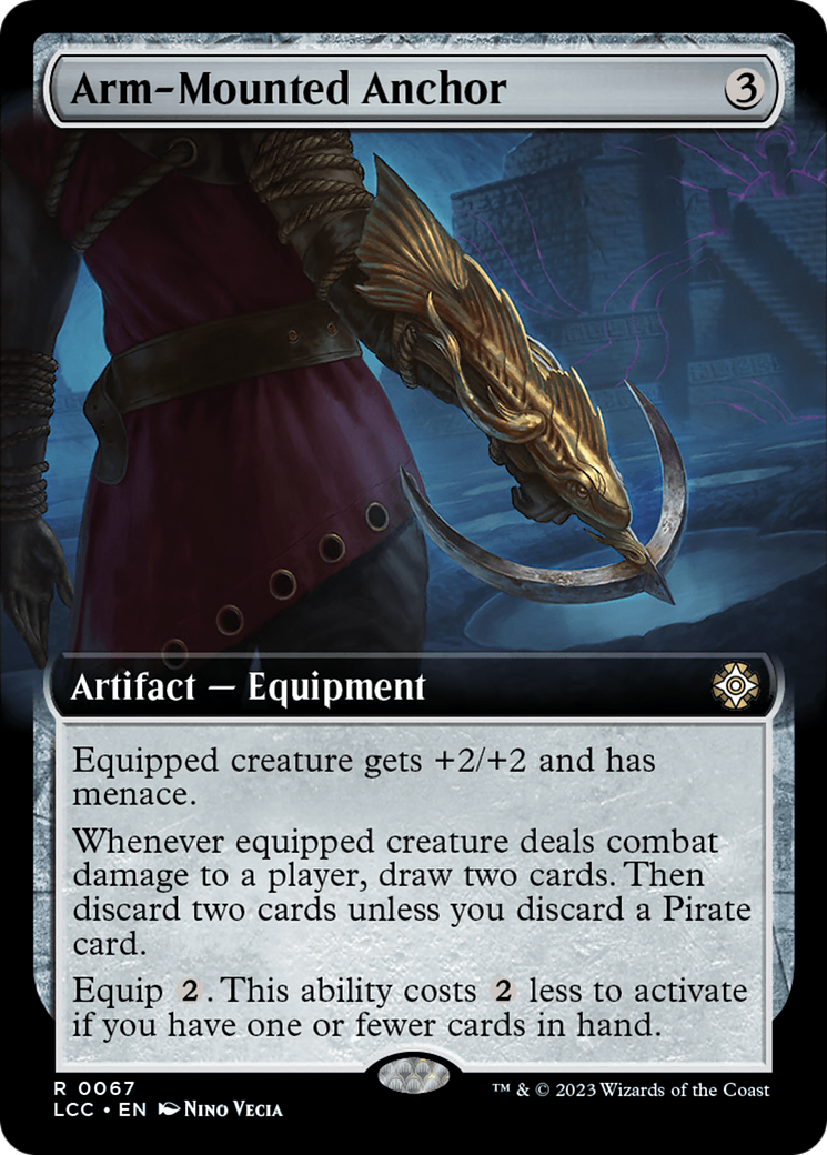 Arm-Mounted Anchor (Extended Art) [The Lost Caverns of Ixalan Commander] | Tabernacle Games