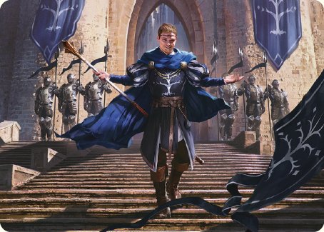 Faramir, Steward of Gondor Art Card [The Lord of the Rings: Tales of Middle-earth Art Series] | Tabernacle Games