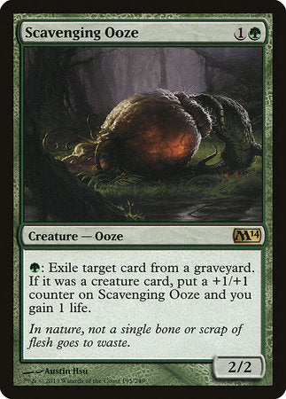 Scavenging Ooze [Magic 2014] | Tabernacle Games