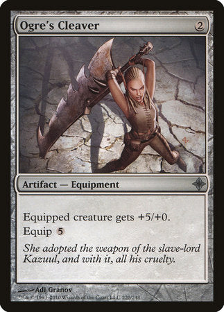 Ogre's Cleaver [Rise of the Eldrazi] | Tabernacle Games