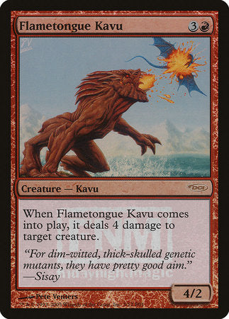 Flametongue Kavu [Friday Night Magic 2005] | Tabernacle Games