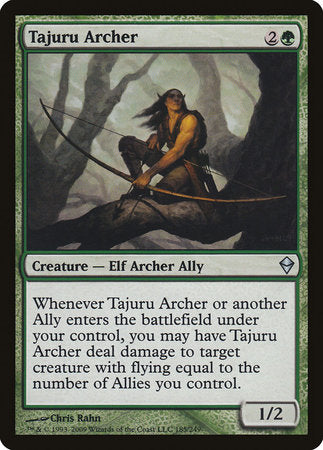 Tajuru Archer [Zendikar] | Tabernacle Games