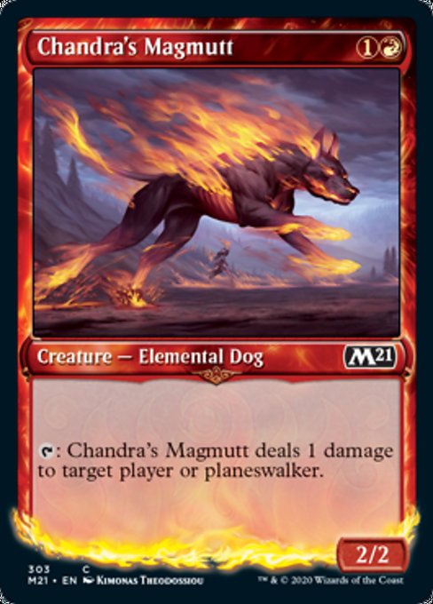 Chandra's Magmutt (Showcase) [Core Set 2021] | Tabernacle Games