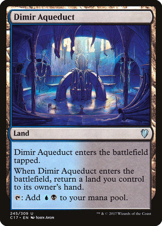 Dimir Aqueduct [Commander 2017] | Tabernacle Games