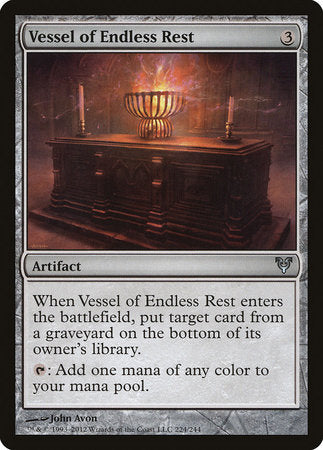 Vessel of Endless Rest [Avacyn Restored] | Tabernacle Games