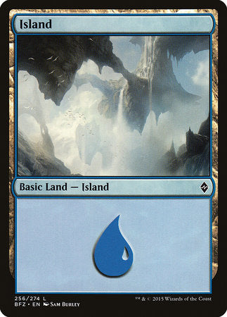 Island (256) [Battle for Zendikar] | Tabernacle Games