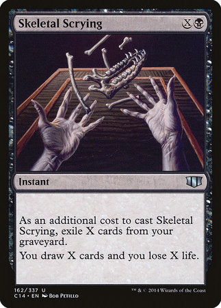 Skeletal Scrying [Commander 2014] | Tabernacle Games