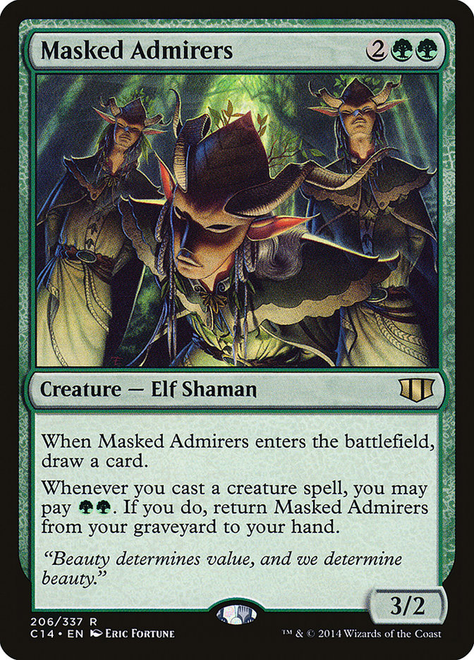 Masked Admirers [Commander 2014] | Tabernacle Games