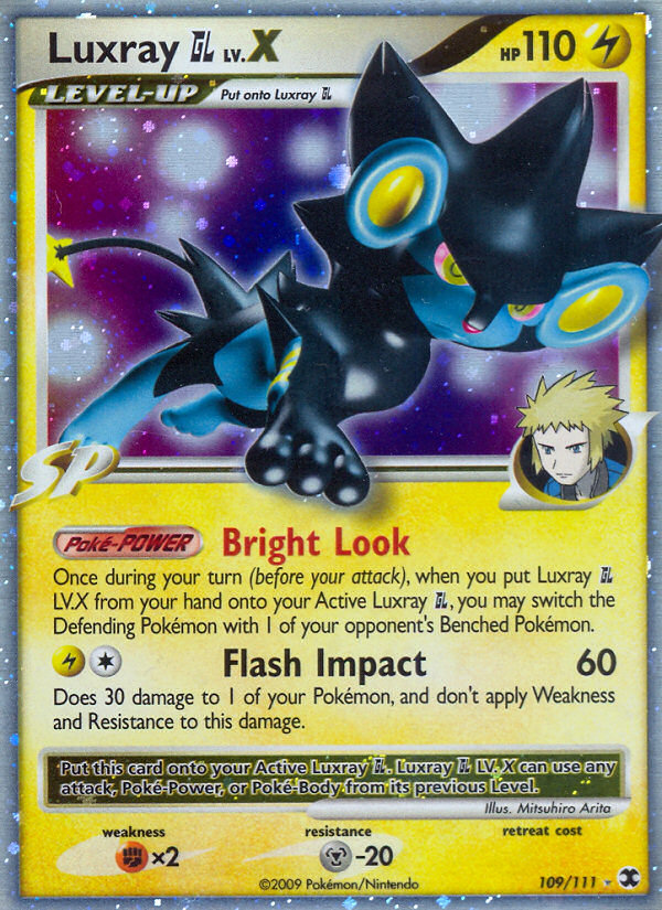 Luxray GL LV.X (109/111) [Platinum: Rising Rivals] | Tabernacle Games