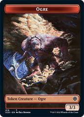 Ogre // Zombie Double-Sided Token [Starter Commander Decks] | Tabernacle Games