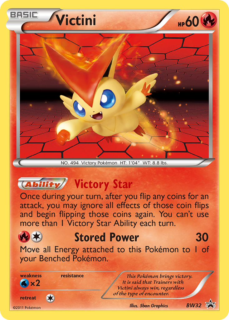 Victini (BW32) [Black & White: Black Star Promos] | Tabernacle Games