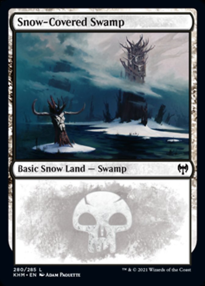 Snow-Covered Swamp (280) [Kaldheim] | Tabernacle Games