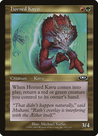 Horned Kavu [Planeshift] | Tabernacle Games