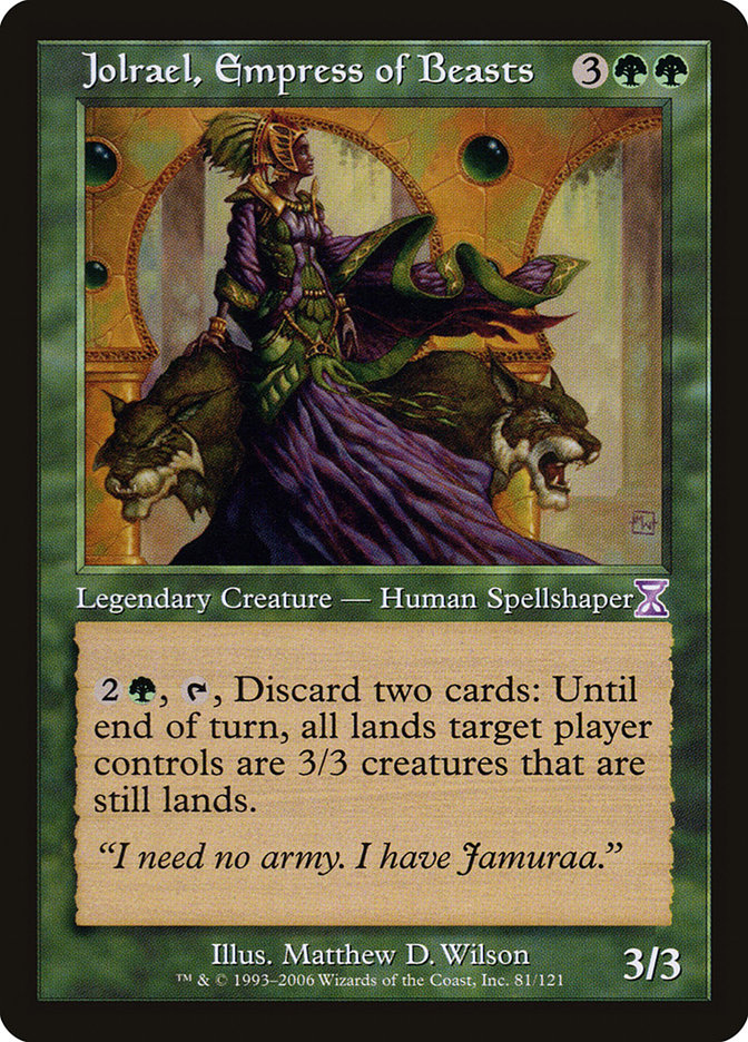 Jolrael, Empress of Beasts [Time Spiral Timeshifted] | Tabernacle Games