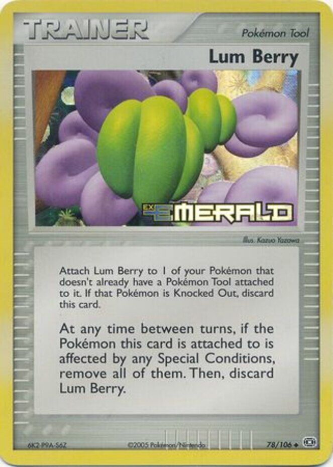 Lum Berry (78/106) (Stamped) [EX: Emerald] | Tabernacle Games