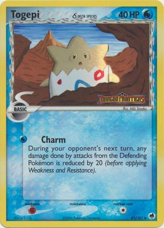 Togepi (41/101) (Delta Species) (Stamped) [EX: Dragon Frontiers] | Tabernacle Games