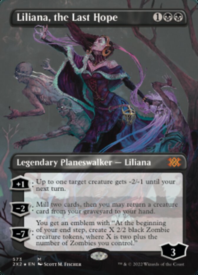 Liliana, the Last Hope (Textured Foil) [Double Masters 2022] | Tabernacle Games