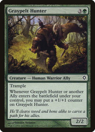Graypelt Hunter [Worldwake] | Tabernacle Games