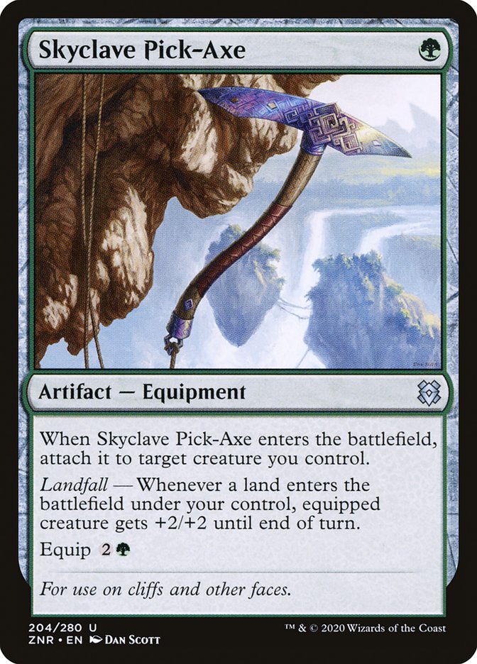 Skyclave Pick-Axe [Zendikar Rising] | Tabernacle Games