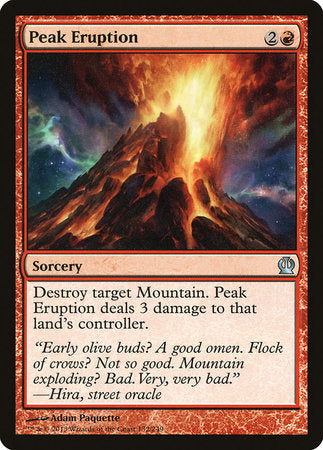 Peak Eruption [Theros] | Tabernacle Games