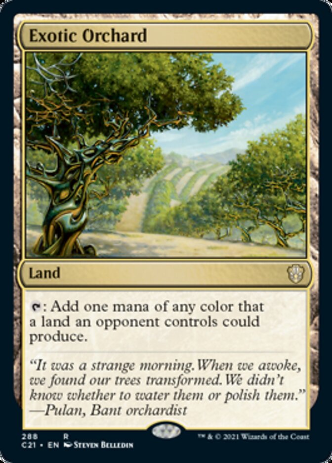 Exotic Orchard [Commander 2021] | Tabernacle Games