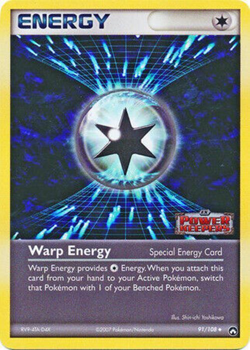 Warp Energy (91/108) (Stamped) [EX: Power Keepers] | Tabernacle Games