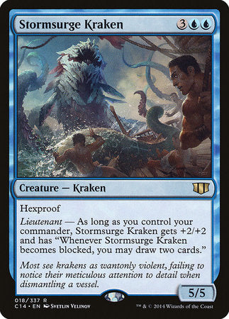 Stormsurge Kraken [Commander 2014] | Tabernacle Games