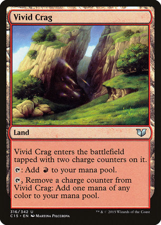 Vivid Crag [Commander 2015] | Tabernacle Games