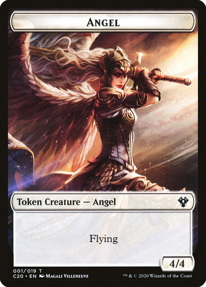 Angel Token [Commander 2020] | Tabernacle Games