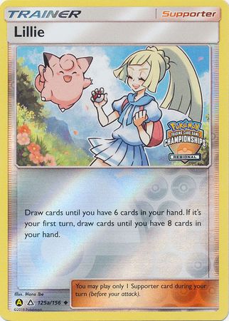 Lillie (125a/156) (Regional Promo) [Sun & Moon: Ultra Prism] | Tabernacle Games