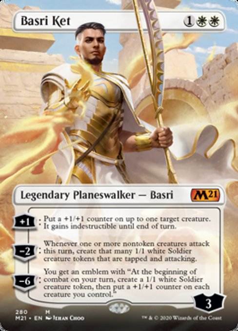 Basri Ket (Borderless) [Core Set 2021] | Tabernacle Games