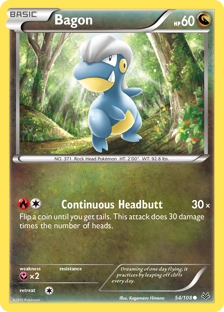 Bagon (54/108) [XY: Roaring Skies] | Tabernacle Games