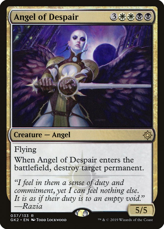 Angel of Despair [Ravnica Allegiance Guild Kit] | Tabernacle Games