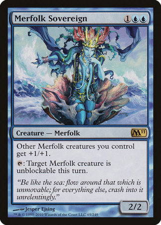 Merfolk Sovereign [Magic 2011] | Tabernacle Games