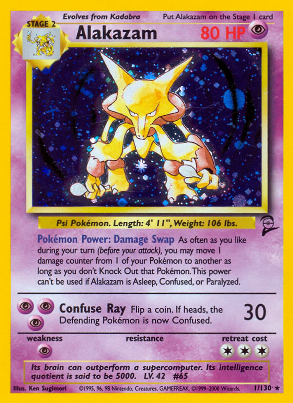 Alakazam (1/130) [Base Set 2] | Tabernacle Games