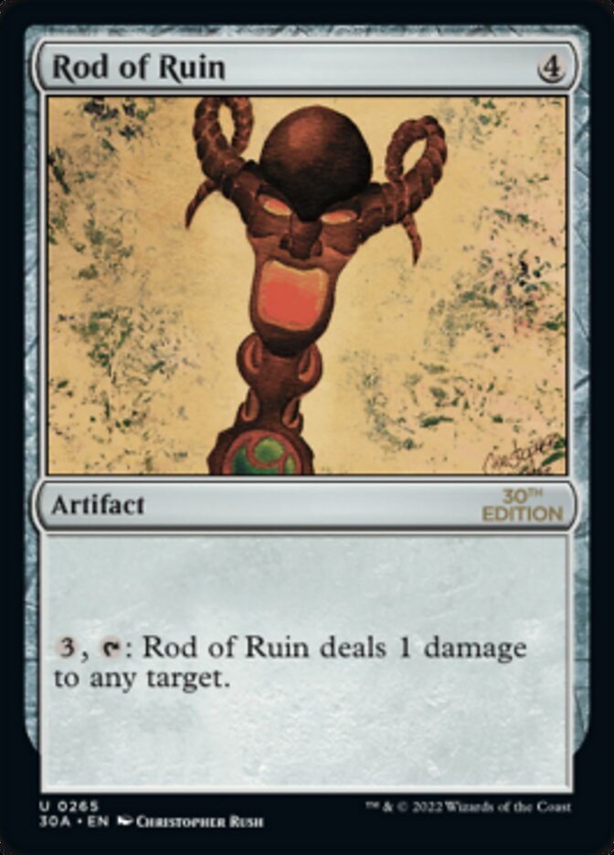 Rod of Ruin [30th Anniversary Edition] | Tabernacle Games