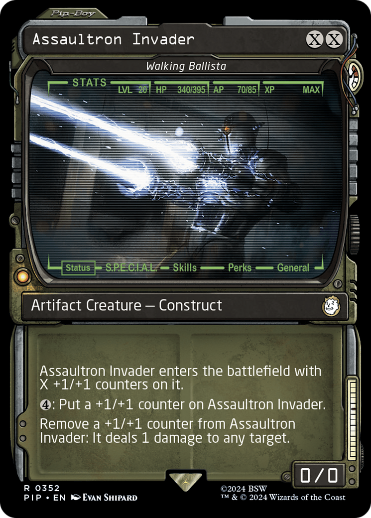 Assaultron Invader - Walking Ballista (Showcase) [Fallout] | Tabernacle Games