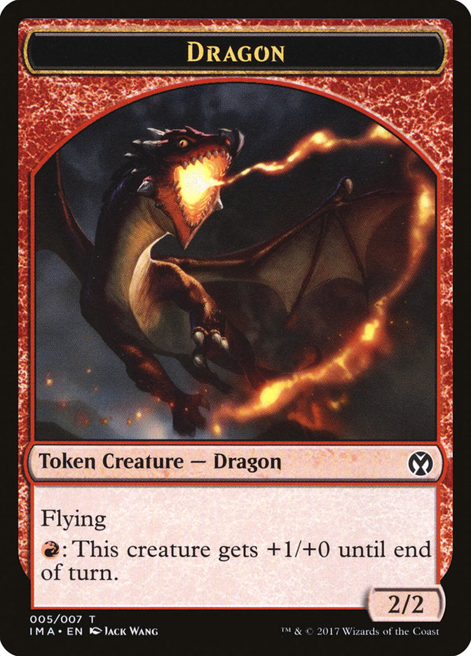 Dragon (005/007) [Iconic Masters Tokens] | Tabernacle Games